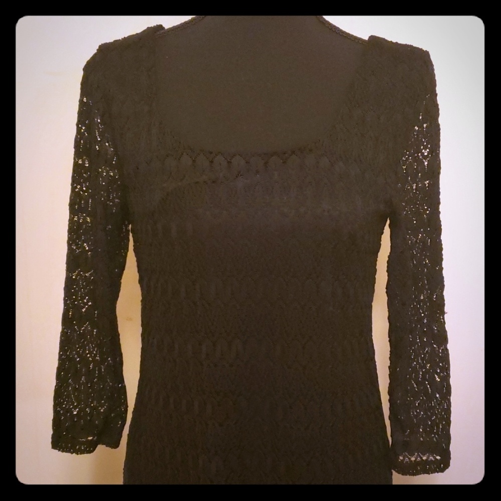 2/$15 😊 Maurices size medium Black dress